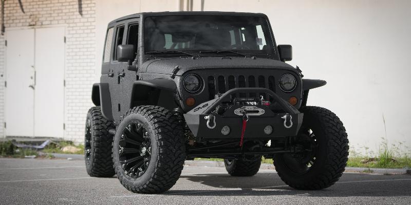  Jeep Wrangler with XF Off-Road XF-212